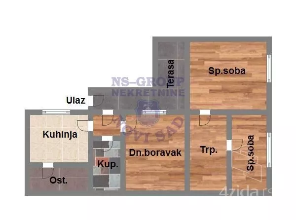 Dvoiposoban stan | 4zida