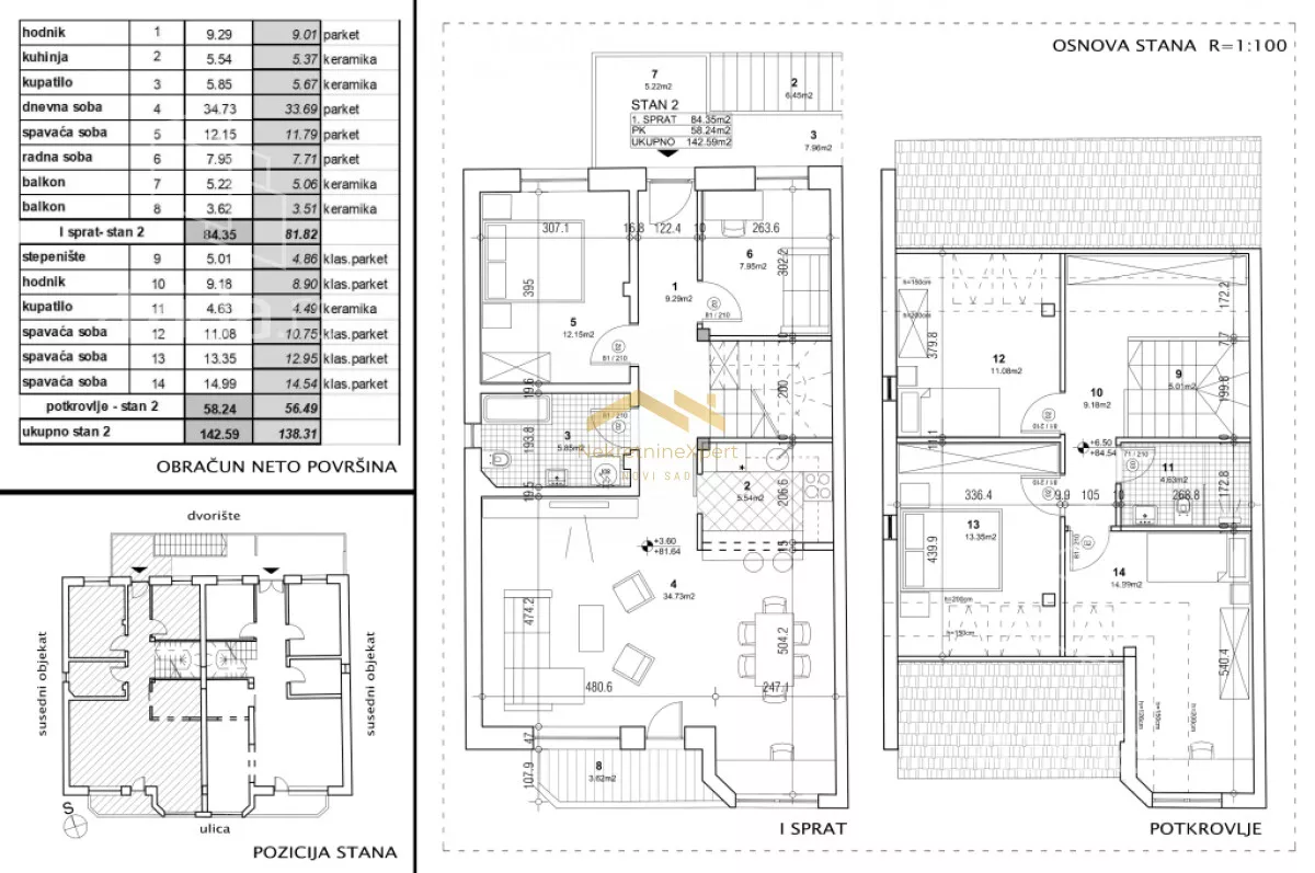 Šestosoban stan | 4zida