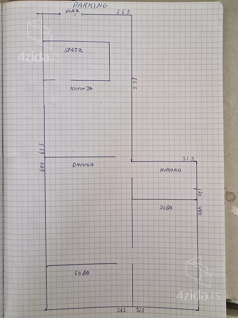 Trosoban stan | 4zida
