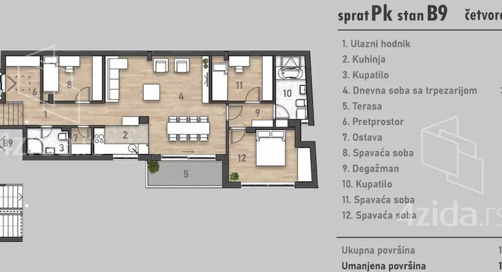 Četvorosoban stan | 4zida