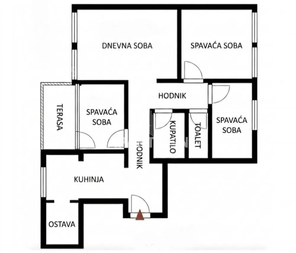 Troiposoban stan | 4zida