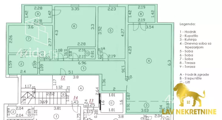 Troiposoban stan | 4zida