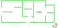 Jednoiposoban stan | 4zida