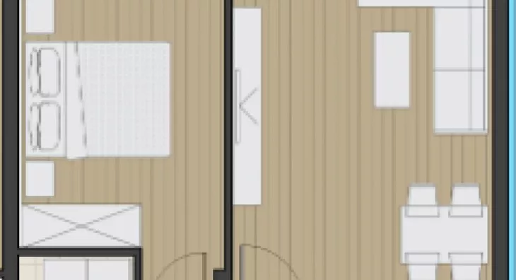 Jednoiposoban stan | 4zida