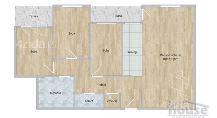 Četvorosoban stan | 4zida