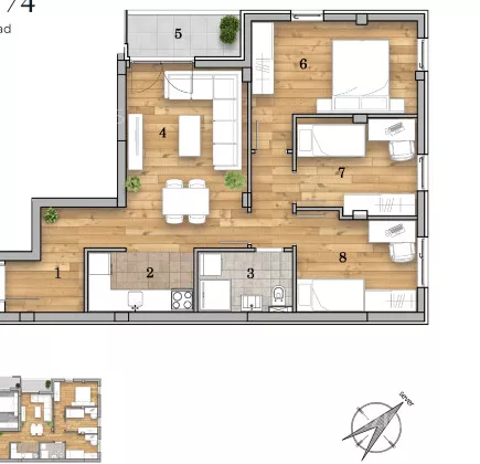 Četvorosoban stan | 4zida