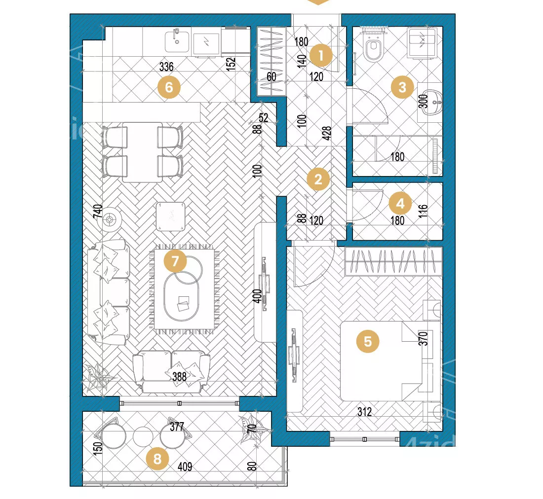 Dvoiposoban stan | 4zida
