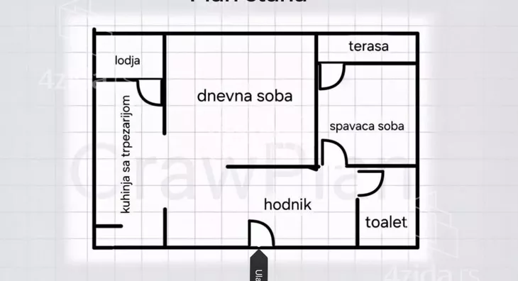 Dvosoban stan | 4zida