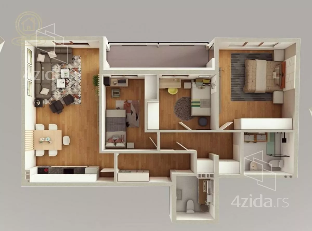 Četvorosoban stan | 4zida