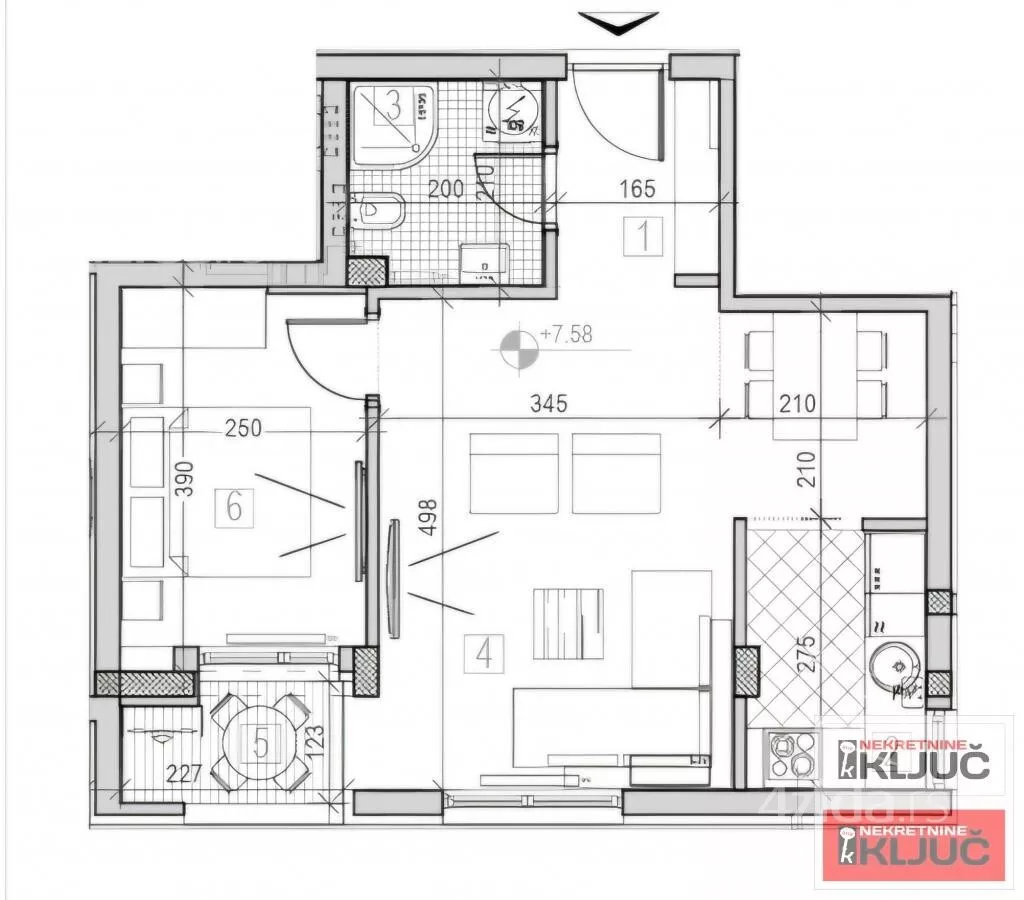 Jednoiposoban stan | 4zida