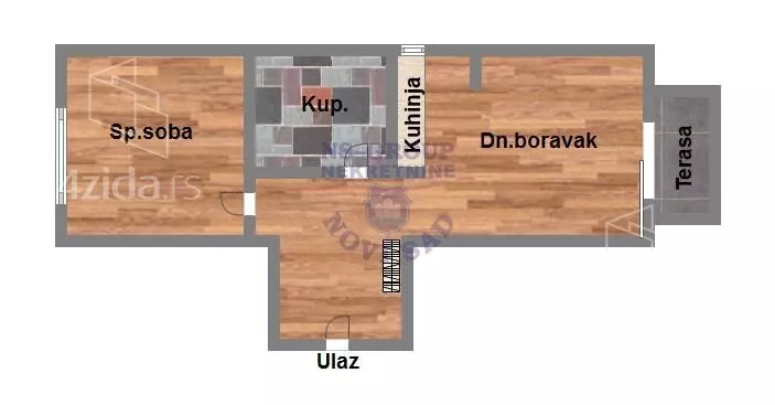 Dvosoban stan | 4zida