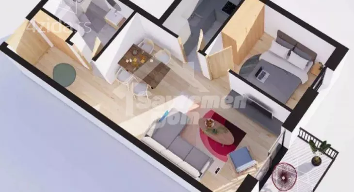 Jednosoban stan | 4zida