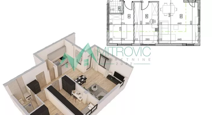 Trosoban stan | 4zida