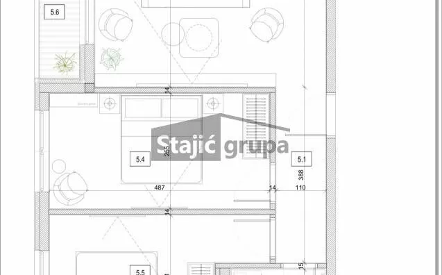 Trosoban stan | 4zida
