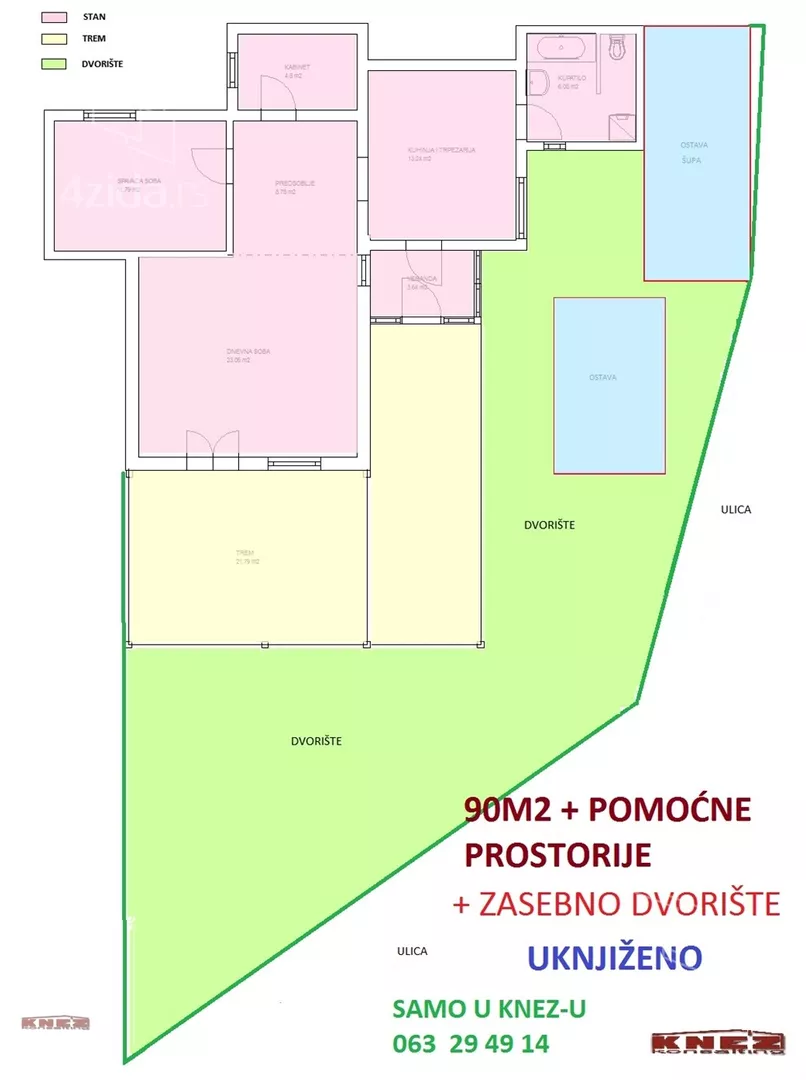 Dvoiposoban stan | 4zida