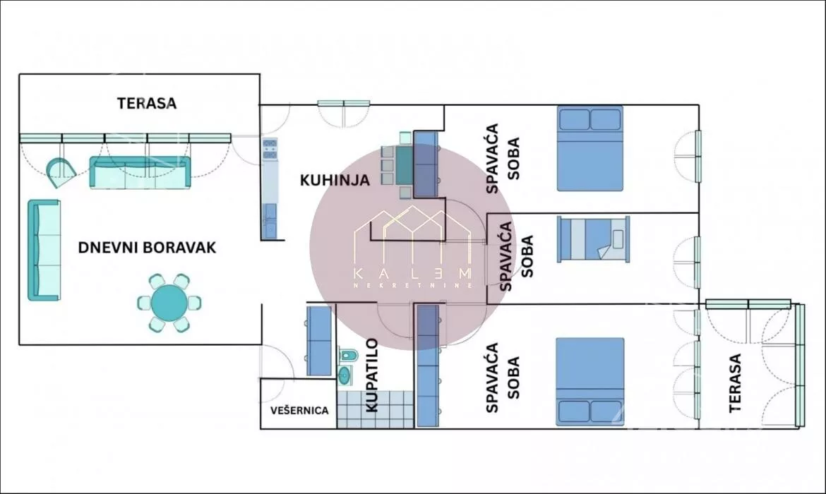 Troiposoban stan | 4zida