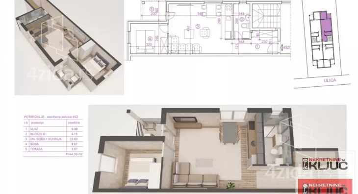 Dvosoban stan | 4zida