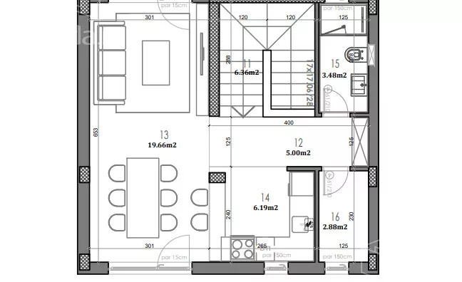 Petosoban stan | 4zida