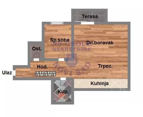 Dvosoban stan | 4zida