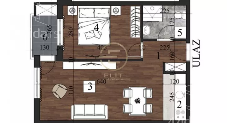 Dvosoban stan | 4zida