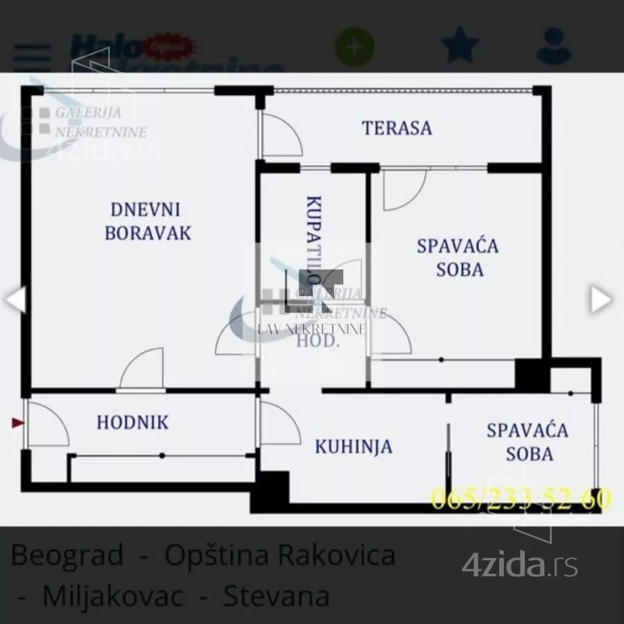 Dvosoban stan | 4zida