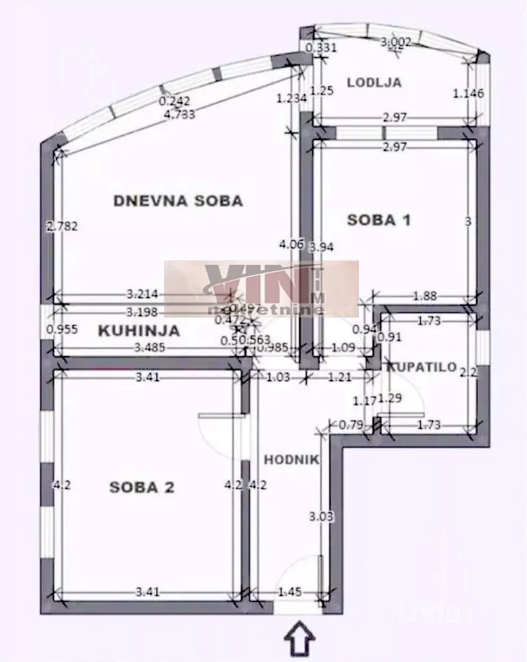 Trosoban stan | 4zida