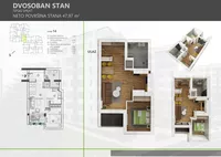 Dvosoban stan | 4zida
