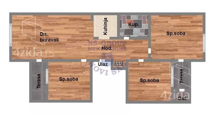 Četvorosoban stan | 4zida