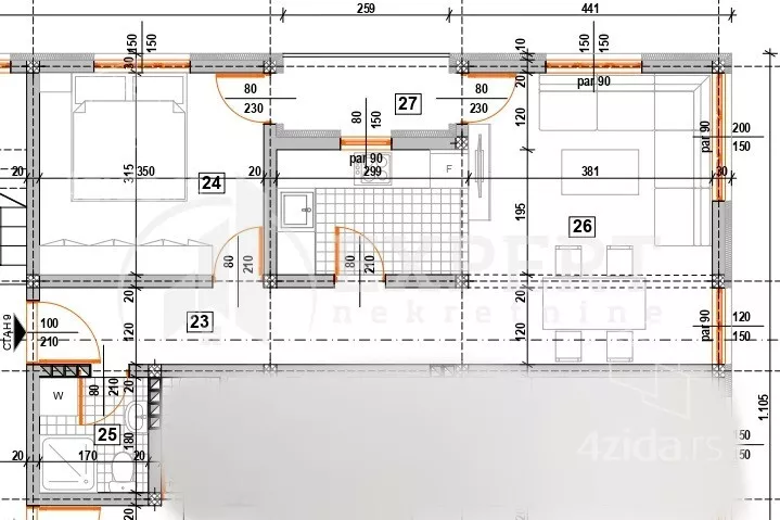 Dvosoban stan | 4zida