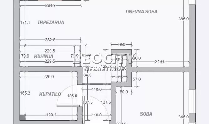 Jednoiposoban stan | 4zida