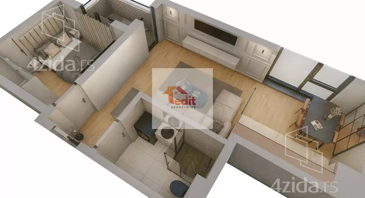 Dvosoban stan | 4zida