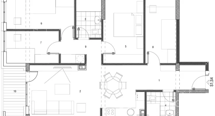 Četvoroiposoban stan | 4zida