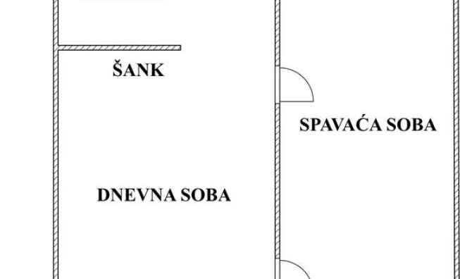 Jednoiposoban stan | 4zida