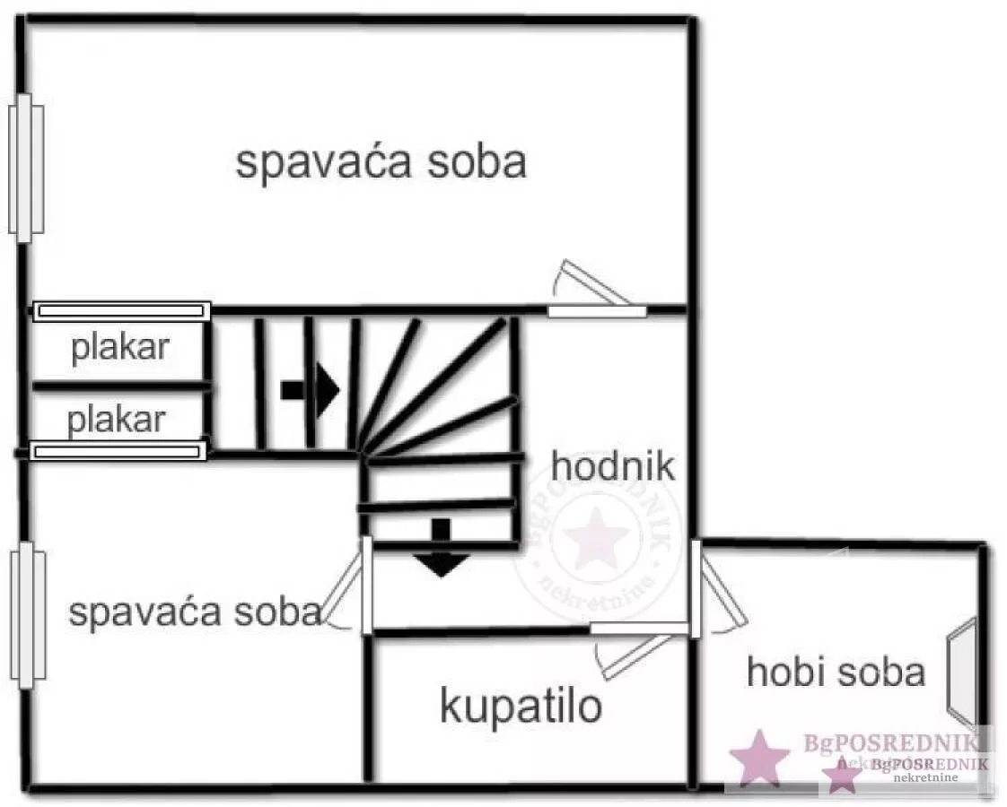 Četvoroiposoban stan | 4zida