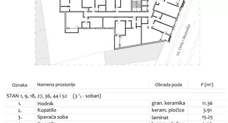Troiposoban stan | 4zida