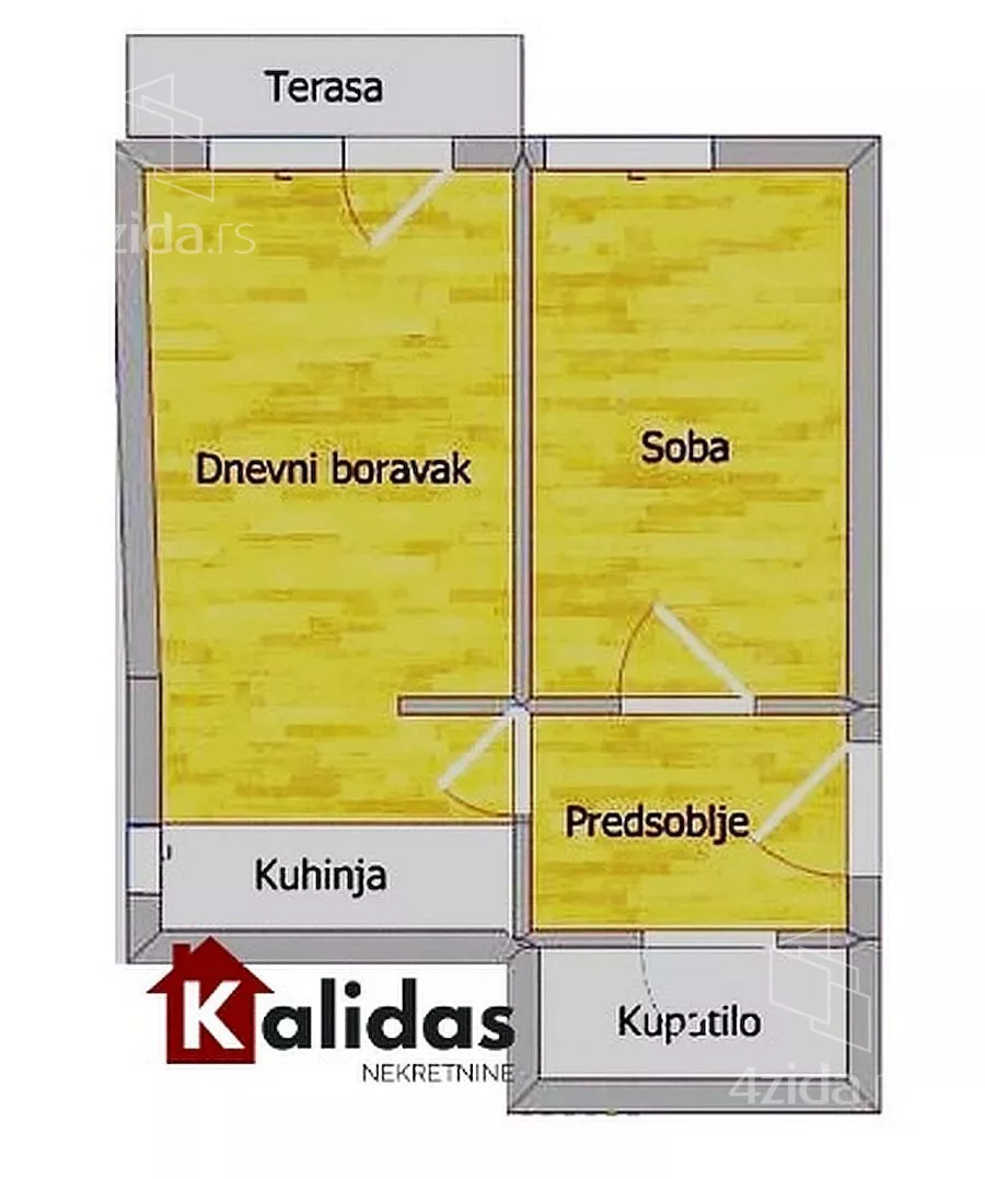 Dvosoban stan | 4zida