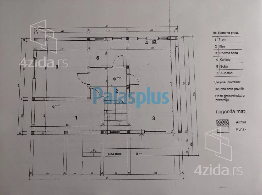 2-etažna kuća | 4zida