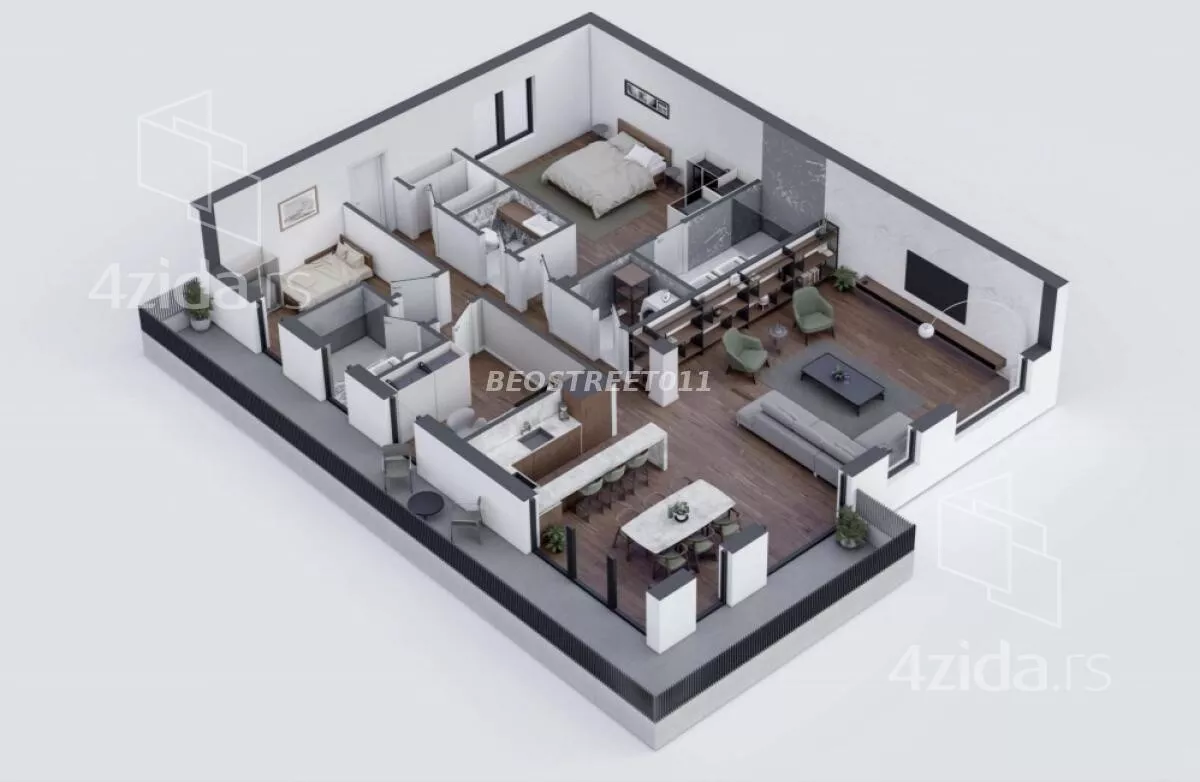 Četvorosoban stan | 4zida