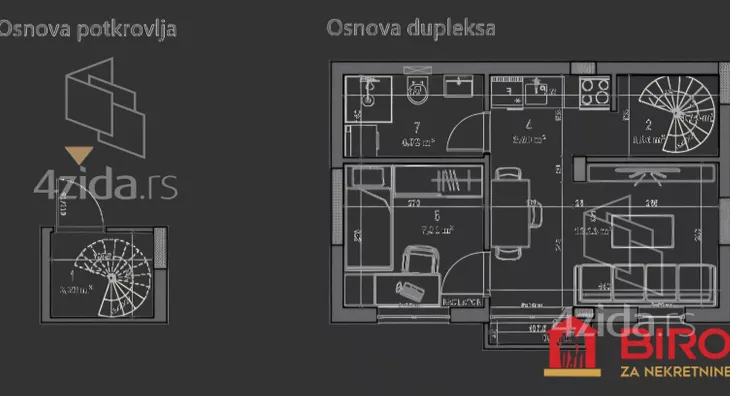 Jednoiposoban stan | 4zida