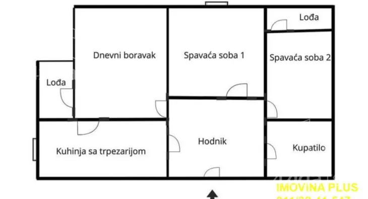 Dvoiposoban stan | 4zida