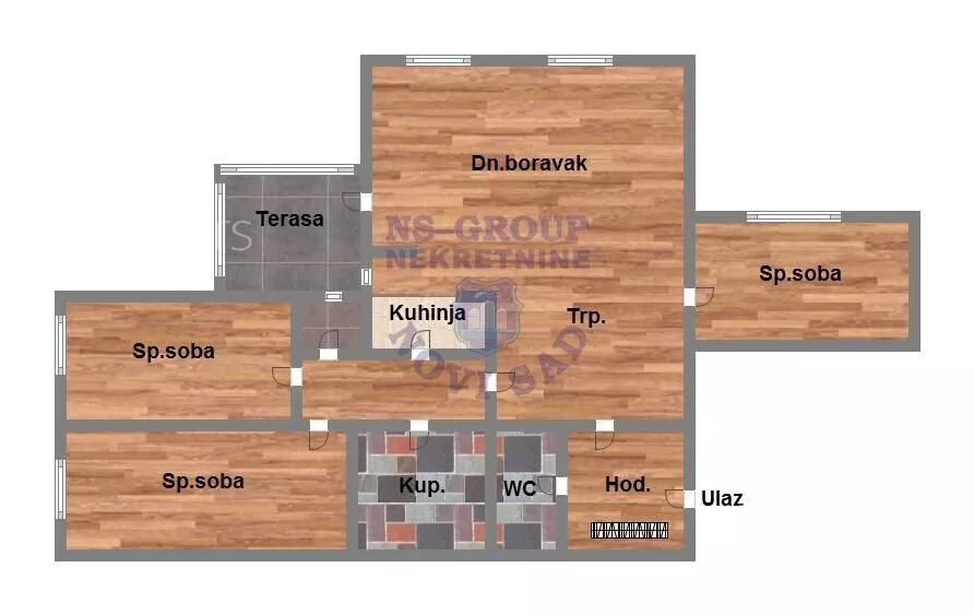 Troiposoban stan | 4zida