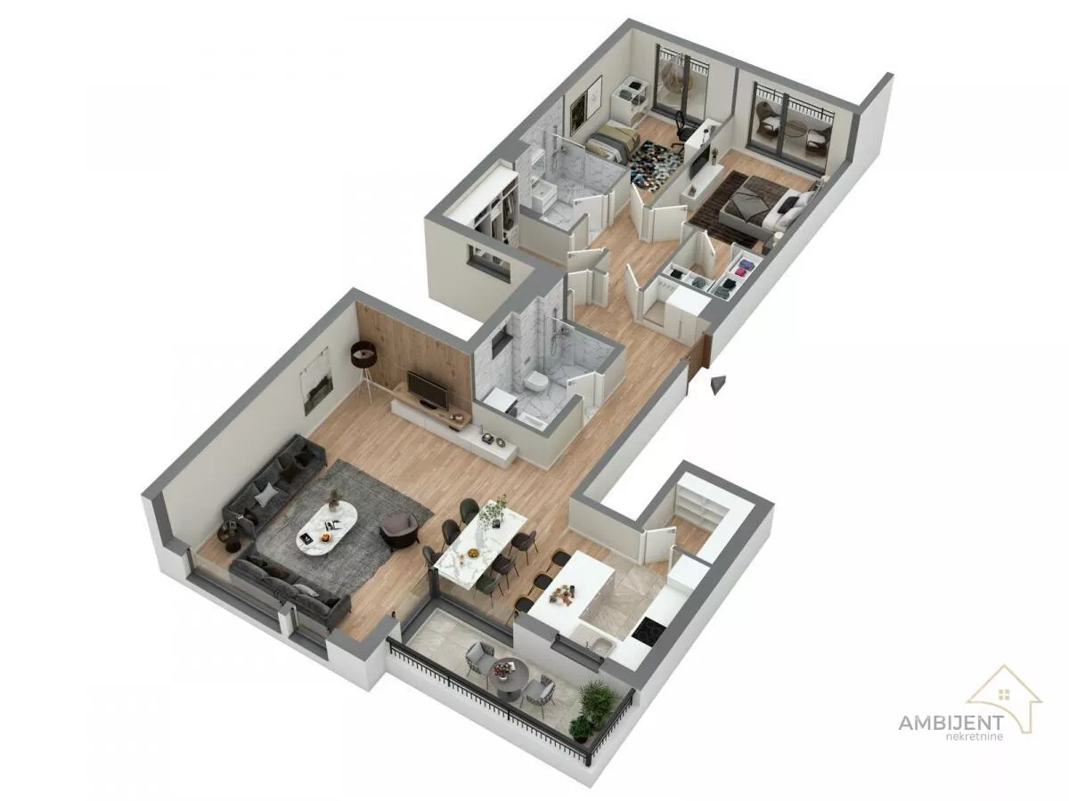 Četvorosoban stan | 4zida