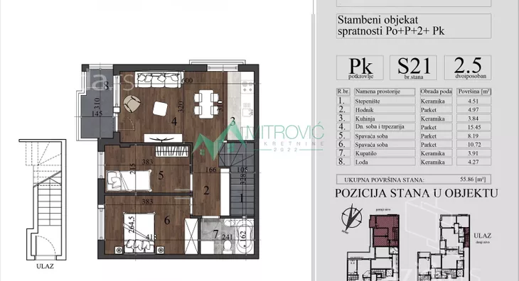 Dvoiposoban stan | 4zida