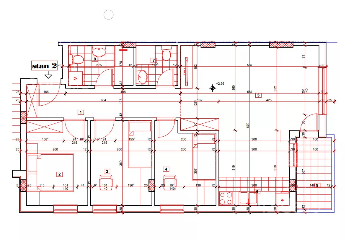Troiposoban stan | 4zida