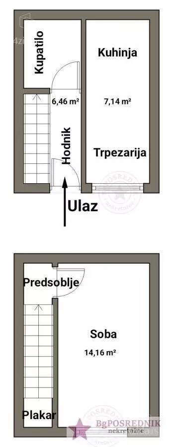 Jednoiposoban stan | 4zida