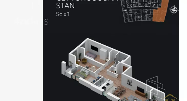 Četvorosoban stan | 4zida