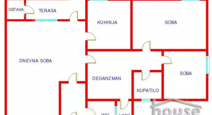 Trosoban stan | 4zida