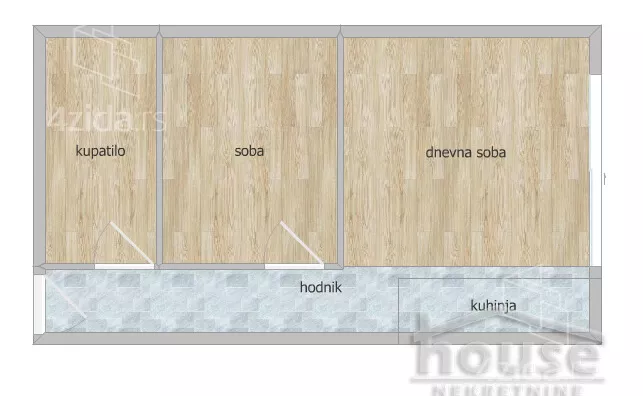 Dvosoban stan | 4zida