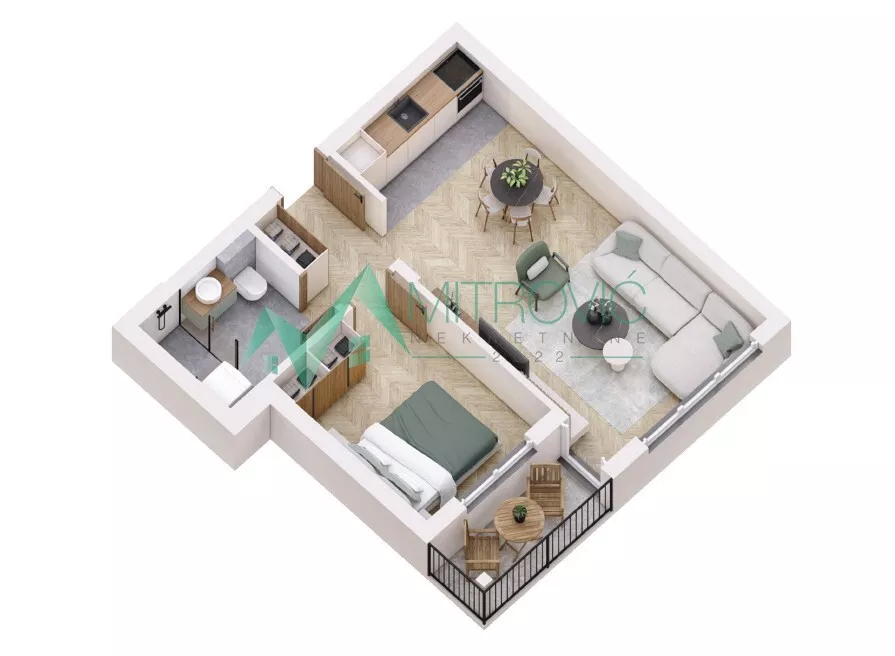 Dvosoban stan | 4zida