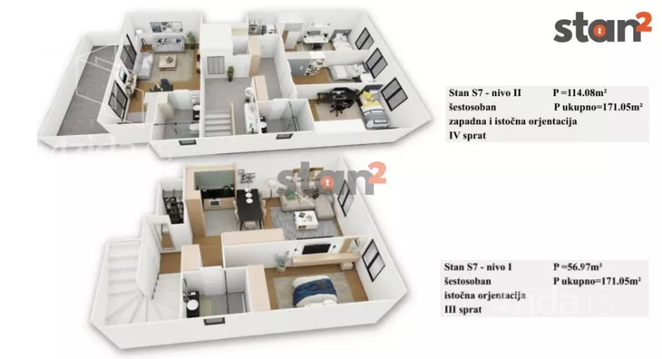 Šestosoban stan | 4zida